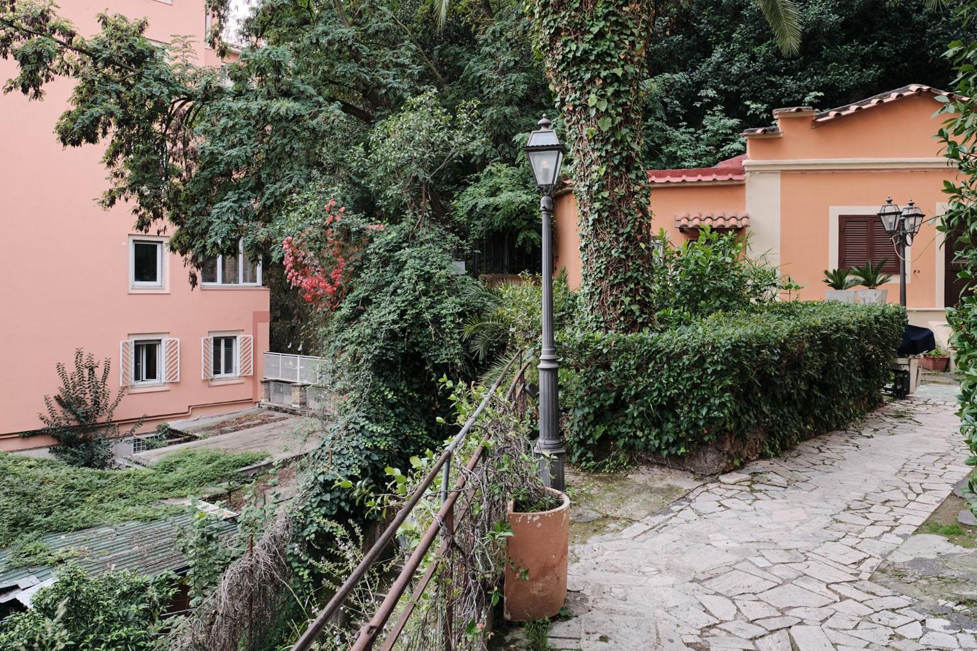 Trastevere- Flat Con Giardino, Ac, Wi-Fi & Netflix Rom Exterior foto