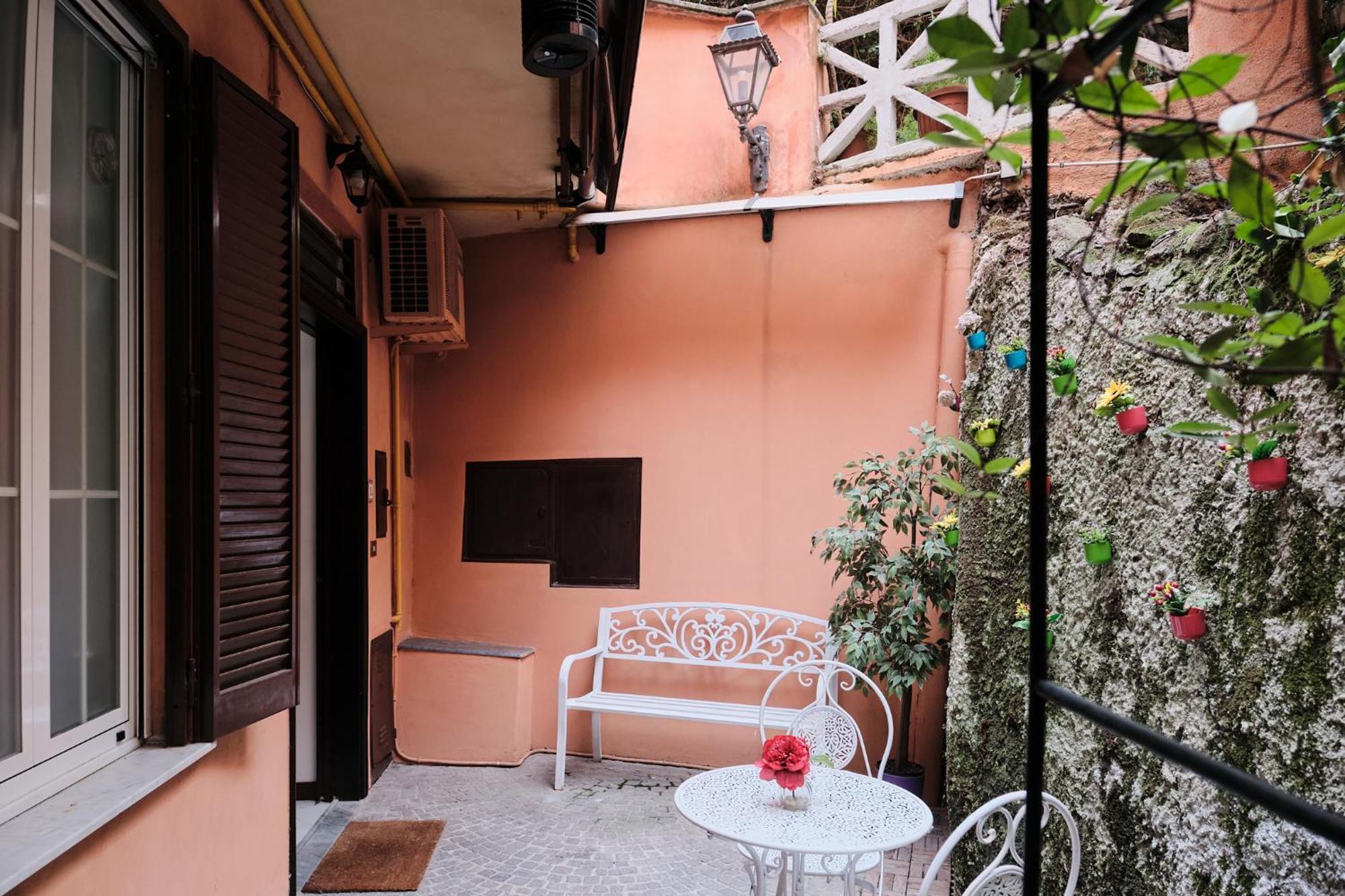 Trastevere- Flat Con Giardino, Ac, Wi-Fi & Netflix Rom Exterior foto