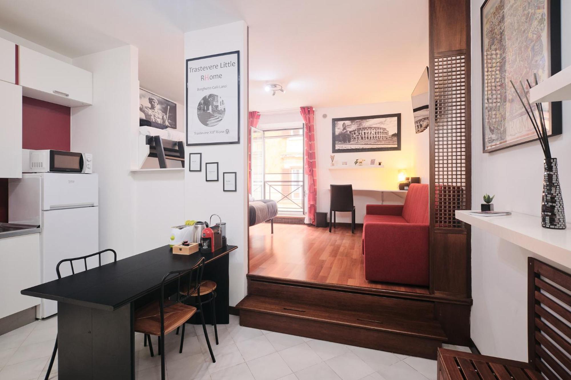 Trastevere- Flat Con Giardino, Ac, Wi-Fi & Netflix Rom Exterior foto